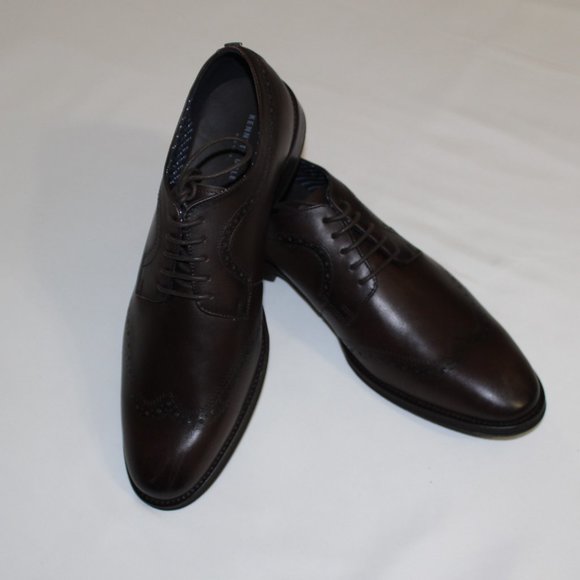 KENNETH COLE TRISTIAN LACE UP LASER OXFORD DRESS SHOES US 11M/ EU44.5/ UK10 main image 5